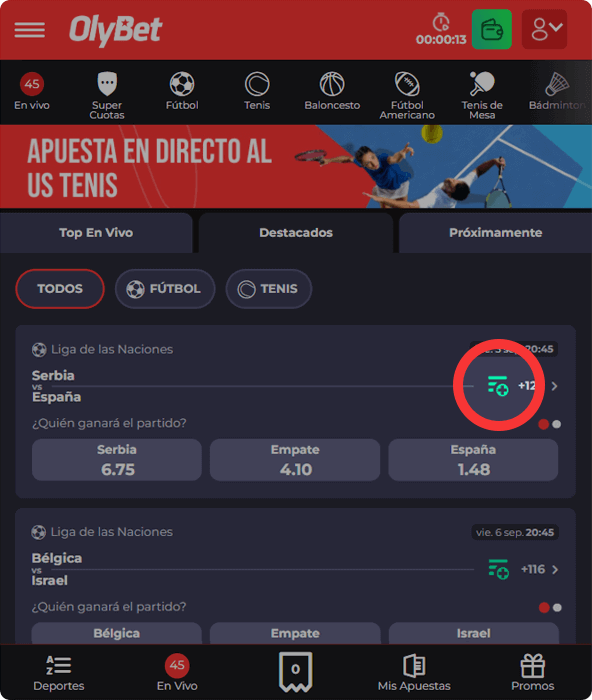 Eventos Apuestas Deportivas